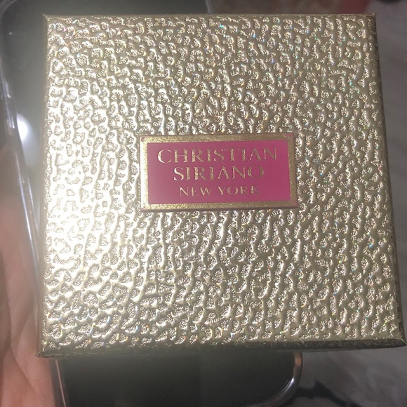 Christian Siriano Crystal Martini Earrings - Picture 2 of 2